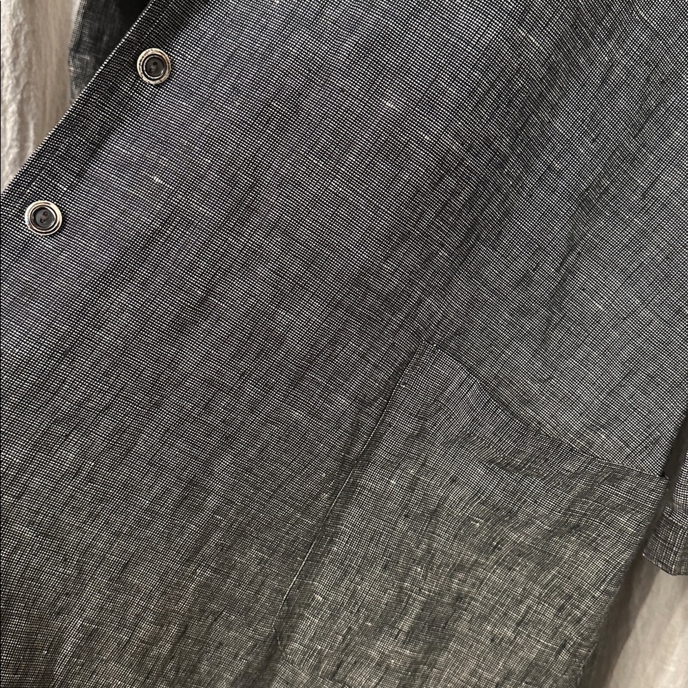 Pure Linen Handmade Coat - Picture 4 of 16
